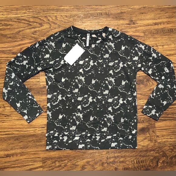 NWT Fabletics Burnout Oversized Pullover French Terry Long-sleeve Size M - Picture 5 of 12